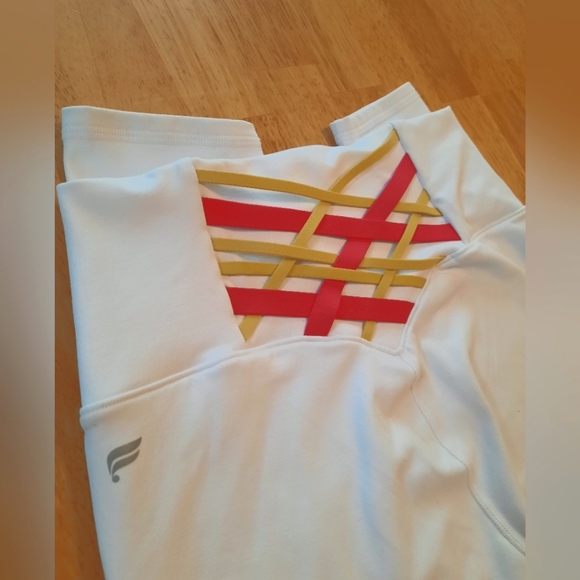 Fabletics Pants - Fabletics White Capri Yoga Pants